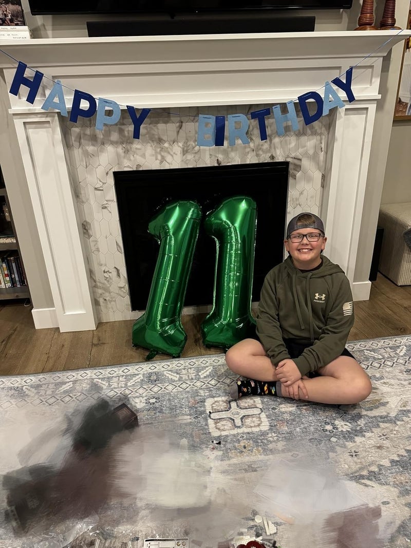 Enyeopd 6 Balloon Numbers, 6 7 Birthday Decorations, Happy Birthday Six Seven Decoration for 6th, 40 Inch Number 6 Balloons for 6, 16, 26, 60, 2026 Wedding Anniversaries Singles Party - Image 5