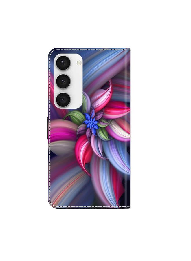 إيروريكس جراب لهاتف Samsung Galaxy S23 مصنوع من الجلد المقاوم للصدمات بتصميم كريستالي ثلاثي الأبعاد - Image 3