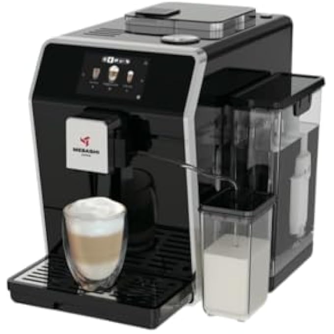 Automatic Coffee Machine 15L 19 Bar 1580W Black With Adjustable Spout And Bean Container MeAcm5000