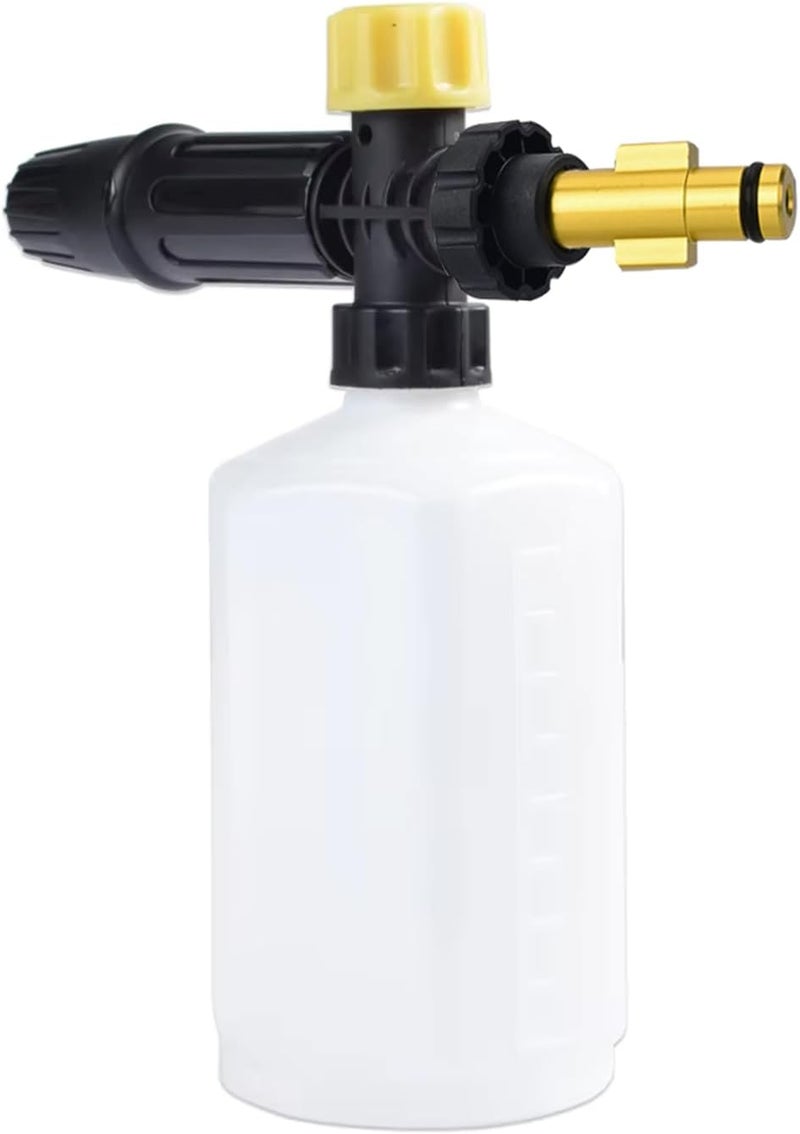 BEAR FORCE Electric Pressure Washer DIY Foam Cannon with Connector, Power Washer Adjustable Snow Foam Lance 0.6L Bottle, Compatible with Sun Joe & Some of AR Blue Clean… - Image 2