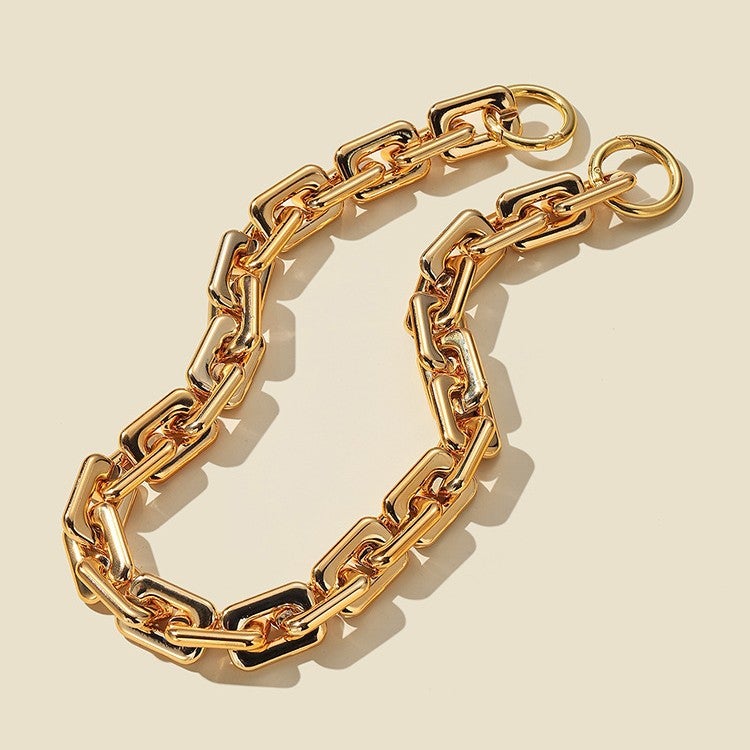 Women'S Shoulder Handbag Bag Chain Accessories Golden Chain Replacement Fadeless Thick Chain Cloud Bag With Direct Selling - Image 5