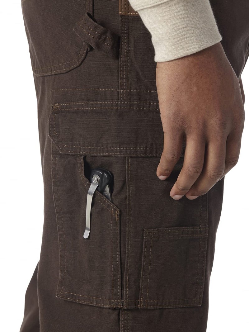 Wrangler Riggs Workwear Mens Ranger Work Utility Pants, Dark Brown, 35W x 30L US - Image 2