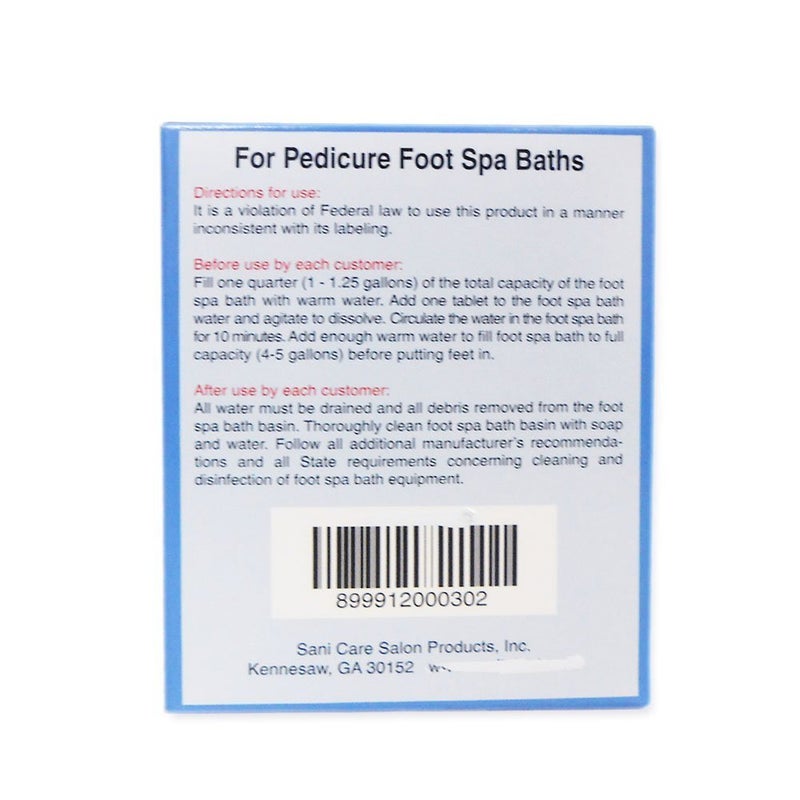 SaniCARE SANI CARE Sani-Tablet 100 Tablets (Model: SAN0100) - Image 3