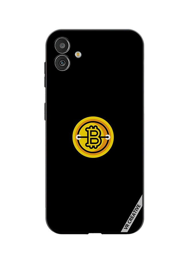VR CREATIVE Protective Case Cover For Samsung Galaxy F14 Bitcoin Design Multicolour - Image 1