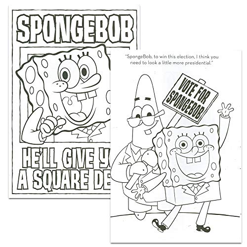 SpongeBob SquarePants Coloring and Activity Book Set with Stickers (3 Books and Play Pack) - Image 2