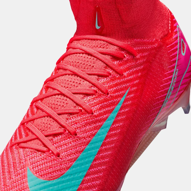 Nike Red Mercurial Superfly 10 Elite FG Football Shoes for Men | Best Price UAE