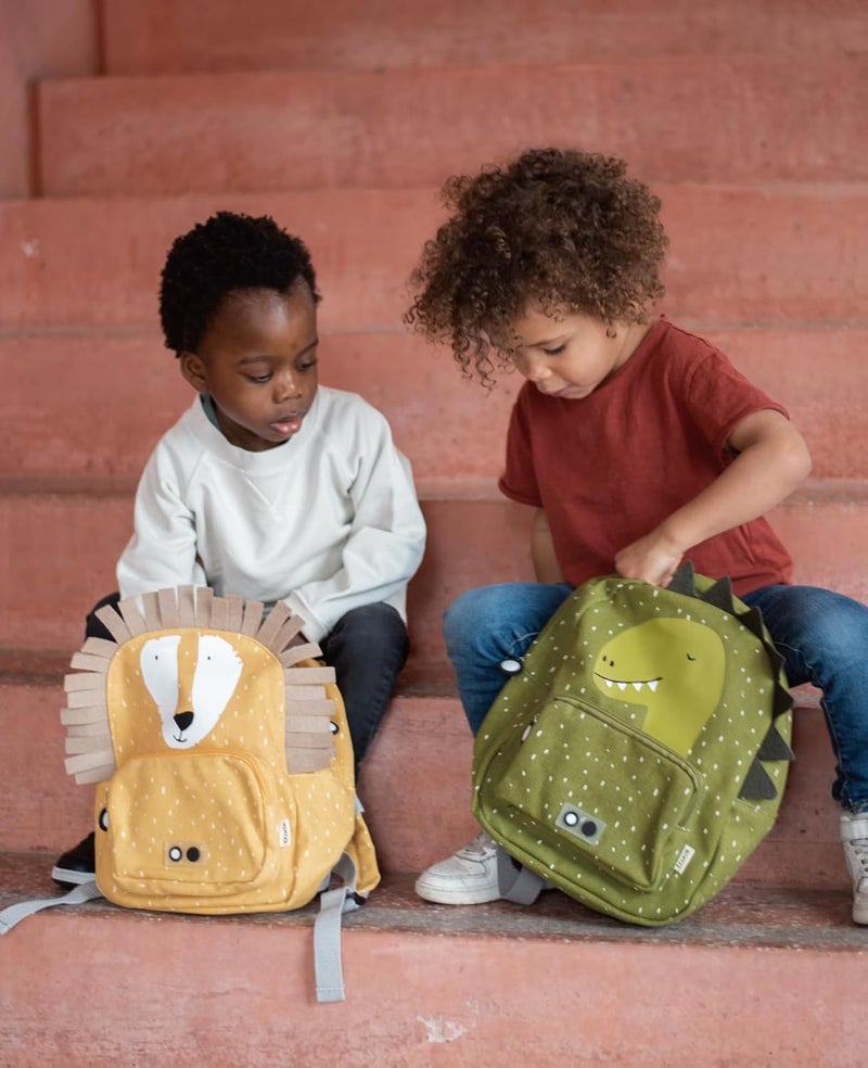 Trixie Mr. Lion Small Backpack - Water Repellent Kids Bag - Image 4