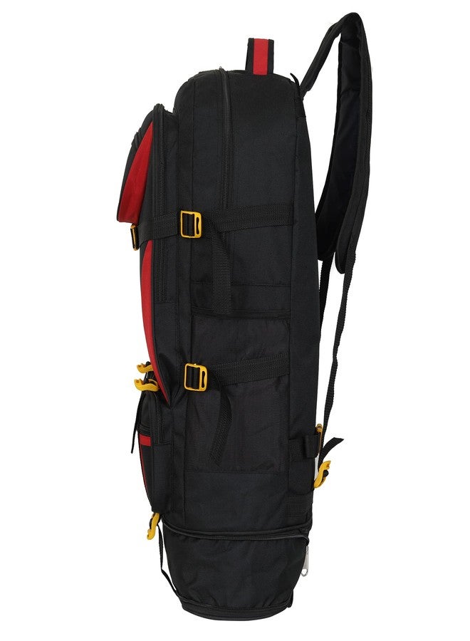 STRONG LIFE 50 liters Travel Rucksack Backpack for Outdoor Sport Camp Hiking Trekking Bag for Men and Women. (Red) - Image 4