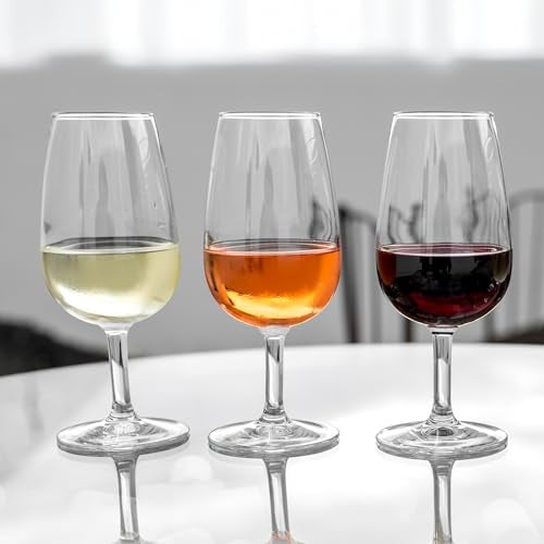 Final Touch ISO INAO Wine Tasting Glasses Set of 6 - Lead-Free Crystal for Red, White, Sparkling, Rosé - 7¼ oz Capacity - Ideal for Wine Tastings and Events (WGT406) - Image 4