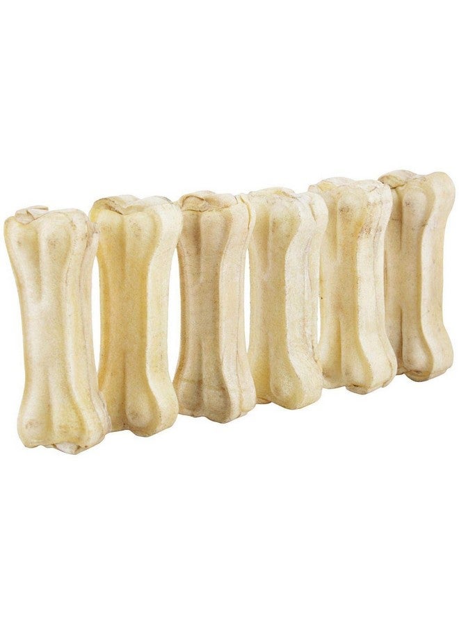 Pet Chew Bone Treat Dog Bone Calcium, Mini Size (3-Inch X 6 Pieces) - Image 1