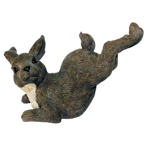 Michael Carr Bound S Brown Forest Statue by Michael Carr Designs - Outdoor Rabbit Figurine for gardens, patios and lawns (80007B) - Image 3