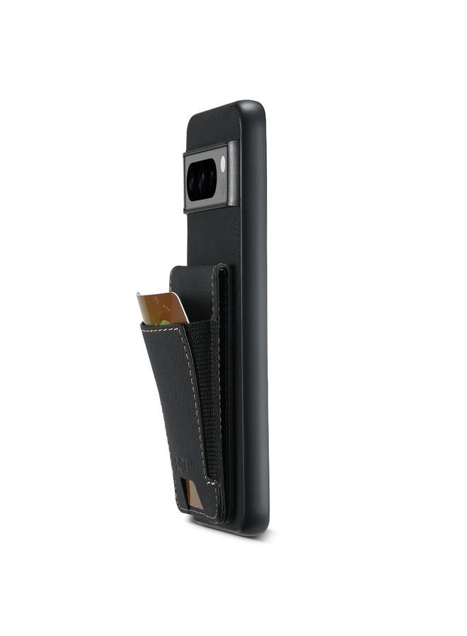 Suteni Case For Google Pixel 8a H03 Litchi Leather Card Bag Stand Back Phone Case - Image 4