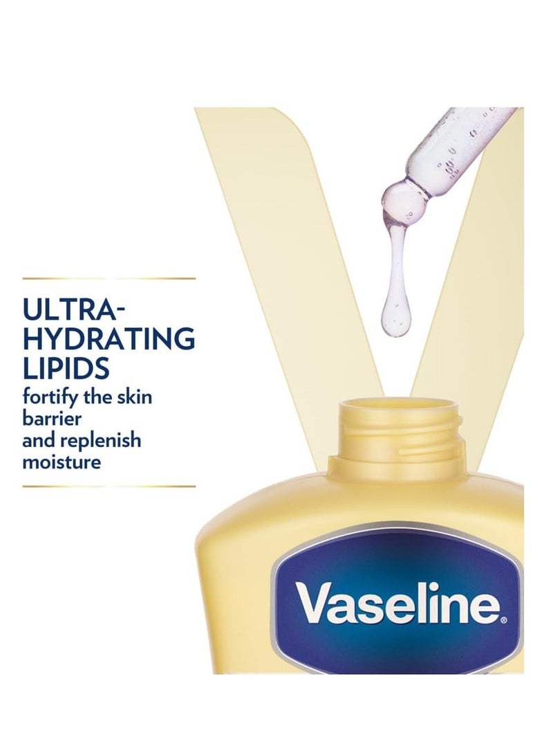 فازلين لوشن فازلين للعناية المركزة بالجسم، بخلاصة الشوفان النقي، لوشن مرطب أساسي للبشرة الجافة واليدين، 725 مل - Image 4
