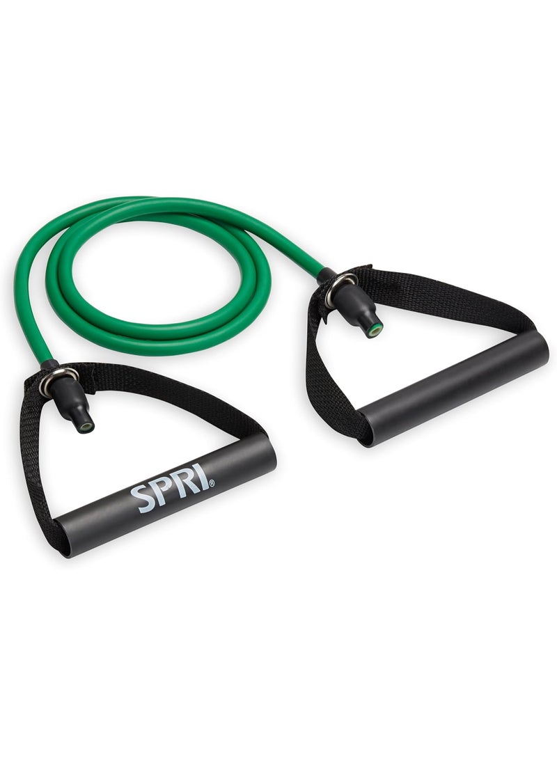 SPRI SPRI Xertube Resistance Bands with Handles – All Exercise Cords Sold Separately with Home Gym Workout Fitness Door Anchor Attachment Option  - Image 1