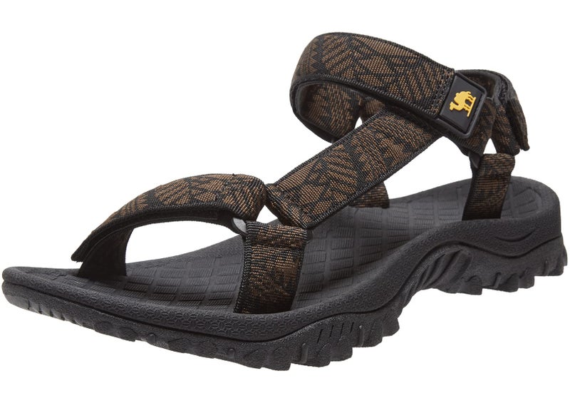 CAMEL CROWN Hiking Sport Sandals for Men Anti-skidding Water Sandals Comfortable Athletic Sandals for Outdoor Wading Beach Black/Brown 10 - Image 1