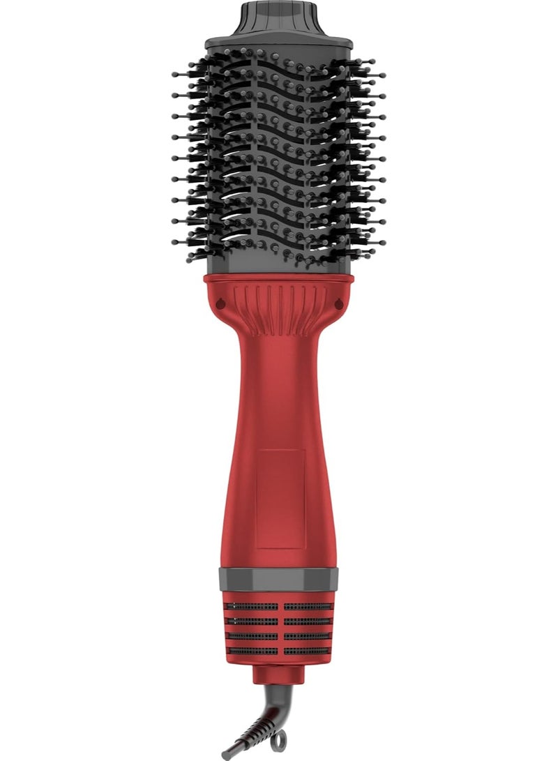 Rush Brush V3 Pro Volumizing Styler - Ceramic - 19 mm - 1400 Watts - 4 Heat Settings - Nylon Bristles and Teeth for Detangling  - Image 1
