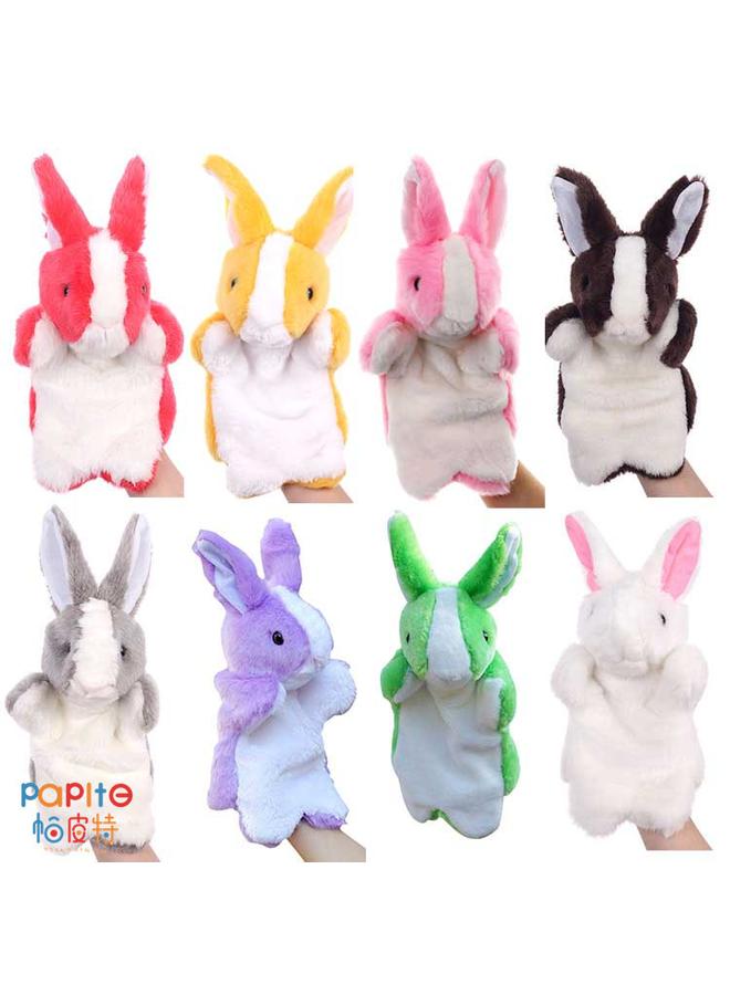 Bluejw Plush Toys Cute Little Rabbit Children Hand Puppet Early Education Doll Parent-child Interactive In Stock Mixed Batch Supply - Image 2