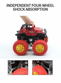 GROIC 3 Pack Monster Truck Toys for Boys and Girls Inertia Car Educational Toy Cars  Friction Powered Push and Go Toy Cars Birthday Party Supplies for Toddlers Kids  - Image 2