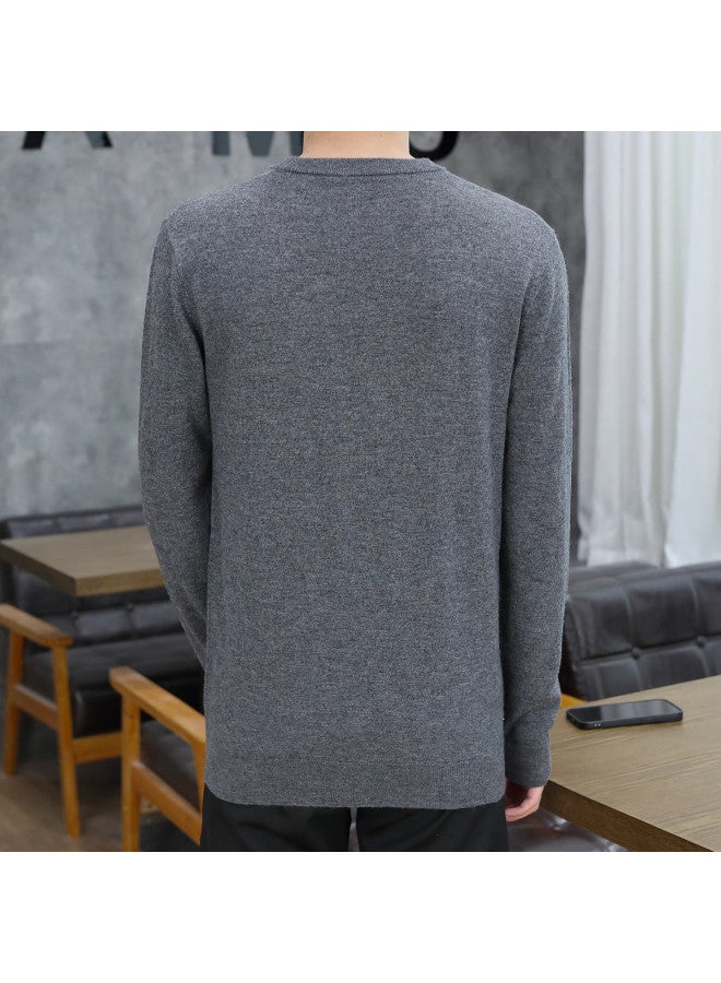 Fapai Casual And Comfortable Warm Wool Sweater Semi-high Collar Wool Sweater - Image 3