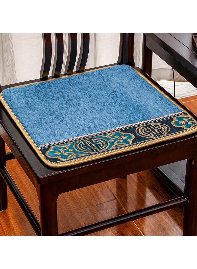 EBMINI New Four Seasons Universal New Chinese Style Solid Wood Chair Cushion  - Image 1