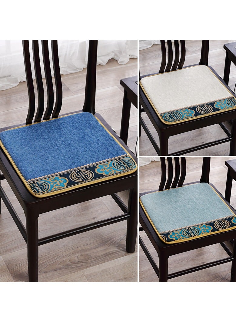 EBMINI New Four Seasons Universal New Chinese Style Solid Wood Chair Cushion  - Image 2