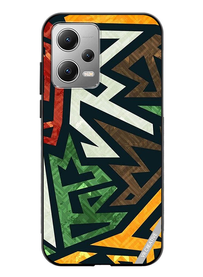 VR CREATIVE Protective Case Cover For Xiaomi Redmi Note 12 Art Design Multicolour - Image 1