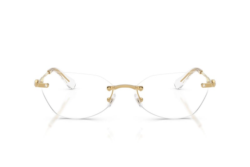 Swarovski Irregular Style Eyeglasses Frame - Image 2
