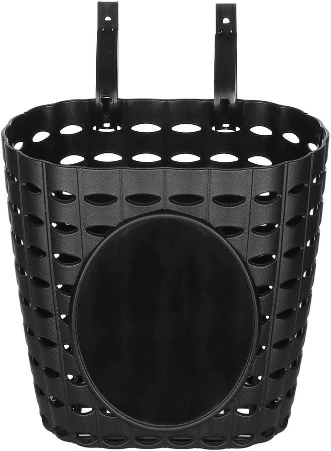 MIDOGAT Kids Bike Basket with Adjustable Straps Design, Bicycle Basket, Basket for Kids, Toddler Bike Baskets, Bike Accessories (Black A) - Image 1