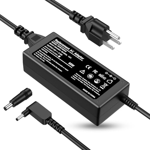 Easy Style N15Q8 N15Q9 N16P1 N20C5 65W 19V 3.42A Charger Replacement for Acer Laptop AC Adapter A13-045N2A A11-065N1A Pa-1450-26 Aspire 1 5 R15 Slim A515-54 Chromebook C738T C740 Spin 1 3 5 Swift 3 Power Cord - Image 1