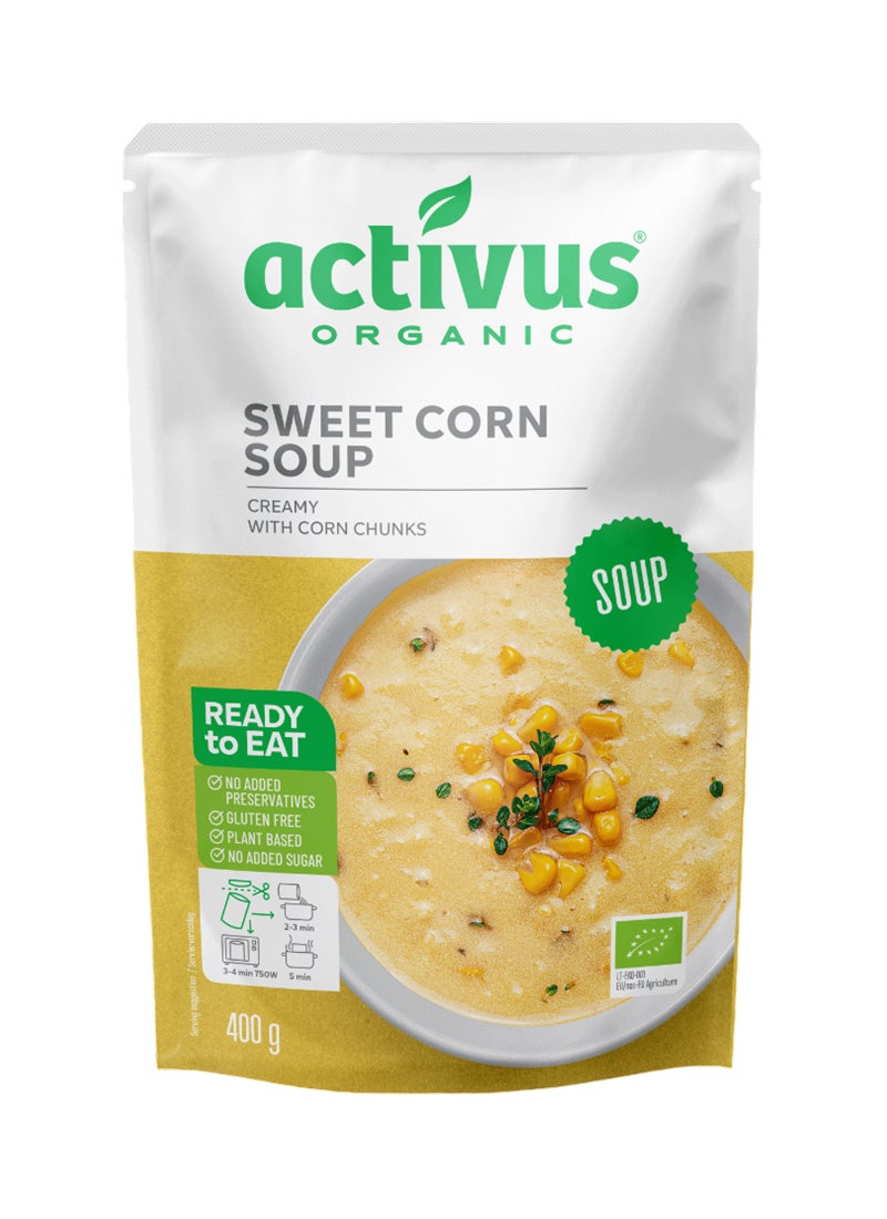 Activus Organic Sweet Corn Soup - Image 1