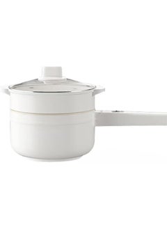 Generic 1.8L Electric Hot Pot with Steamer & Temperature Control - Non-Stick Electric Cooker Shabu Shabu, Electric Skillet,Frying Pan,Electric Saucepan,for Noodles, Egg, Steak, Sauté, Steam and Soup  - Image 1