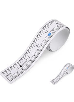 Excefore 20 Pcs Self-Adhesive Tape Measure, Workbench Ruler Measuring Tape, Waterproof Adhesive Ruler Tape Dual Scale Fish Measuring Tape for Boateft to Right, 36 Inches 90 cm  - Image 1
