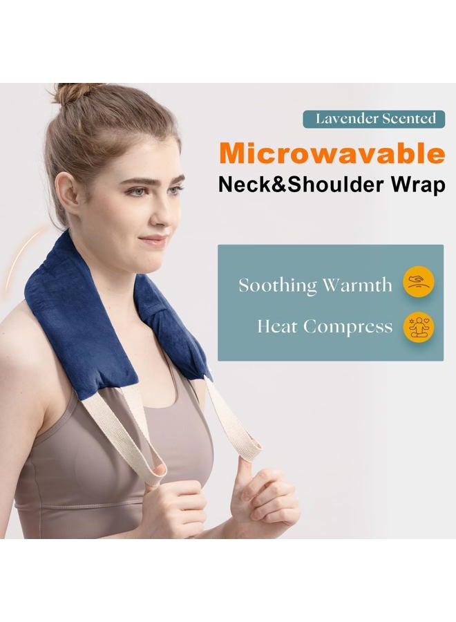uncn Microwavable Heating Pad Heat Pack for Neck and Shoulders - Image 2