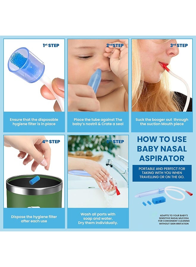 JS Baby Nasal Aspirator with Hygiene Filters - Image 3