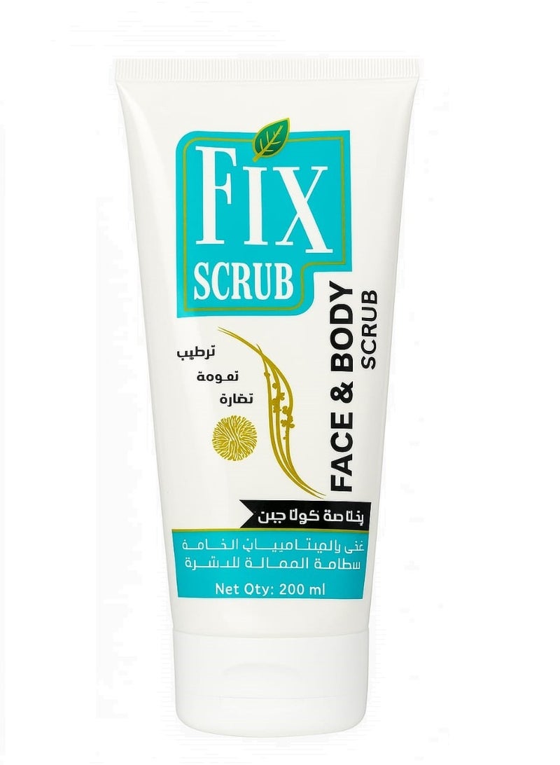 فيكس- صنفرة للوجه و الجسم (كولاجين) 200جم