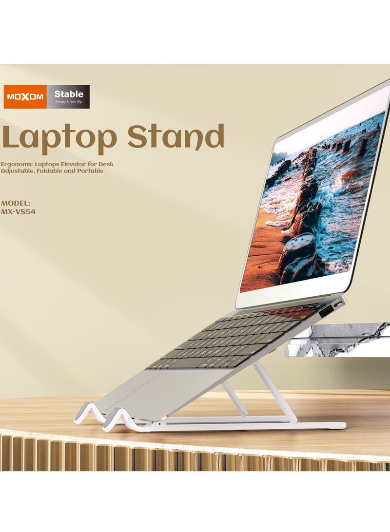 MOXOM MX-VS54 Laptop Stand is stable, non-slip and has a super-dimension. - Image 1