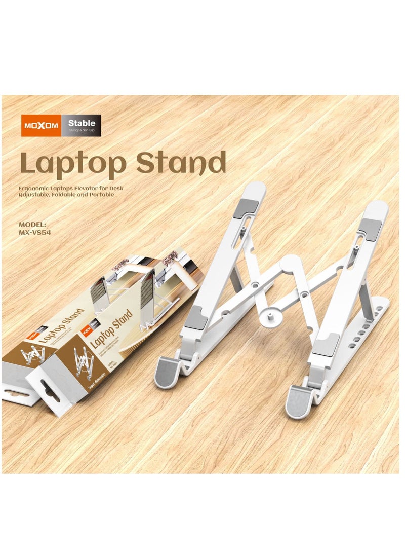 MOXOM MX-VS54 Laptop Stand is stable, non-slip and has a super-dimension. - Image 4