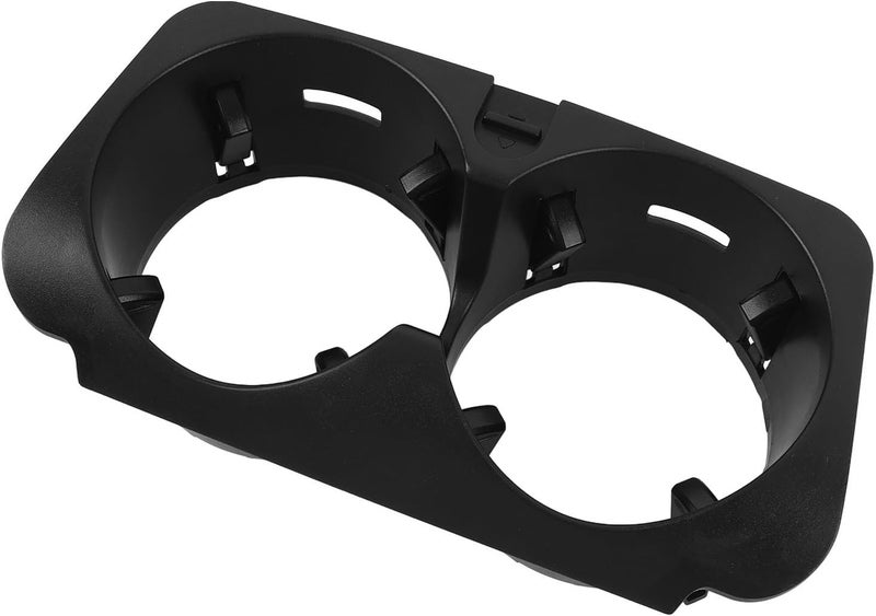 Asixxsix Center Console Dual Cup Holder Insert, Dual Cup Holder Tray High Strength ABS Material Under Armrest Collector Tray Car Interior Accessories with Easy Clean Surface for C - Image 1