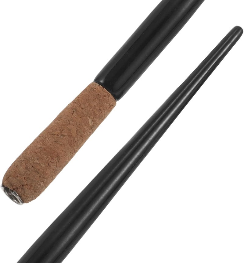 Garneck 2pcs Vintage Calligraphy Dip Pen with Soft Cork Wood Handles Artistic Fountain Pens for Elegant English Script Writing and Crafting - Image 3
