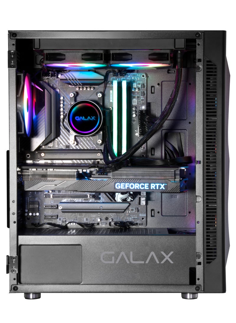 Truenort True Nort Gaming PC, Intel Core i5-12400F, RTX 4060, 16GB RAM,1TB SSD, Liquid Cooler 240mm, Window 11 Pro, Black Case  - Image 2