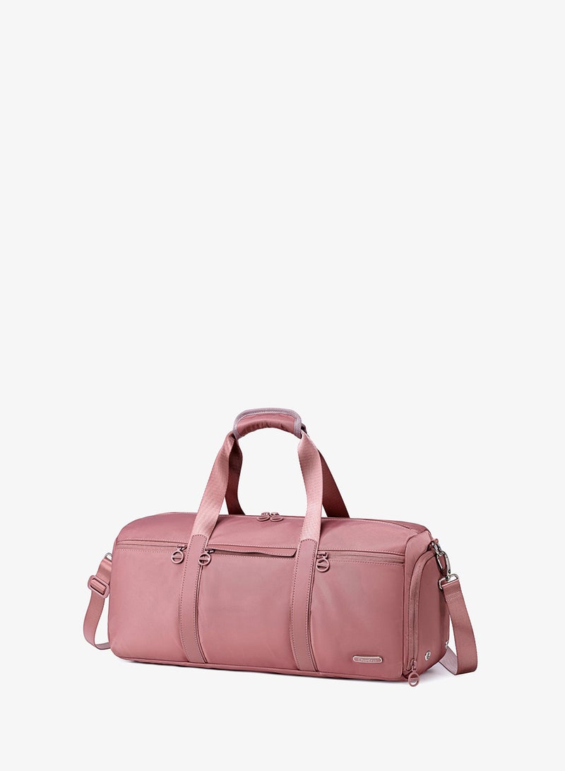 Chantria 21L Premium Gym Bag Water Resistant Duffel Bag with Shoe Compartment and Detachable Shoulder Straps for Women, CB00777-Nostalgia Rose - Image 1