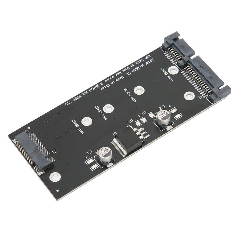 محول بطاقة M.2 SSD إلى SATA للأحجام 2280 2260 2242 2230 ملم - يعمل بمجرد التوصيل - محول مصنوع من مادة PCB للكمبيوتر المحمول والمكتبي - Image 5