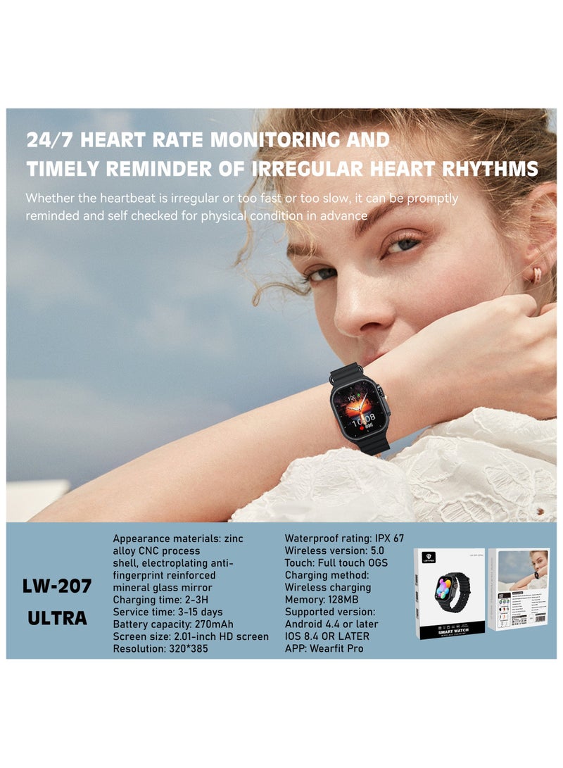 Lenyes smart watch ultra LW-207 - Image 2