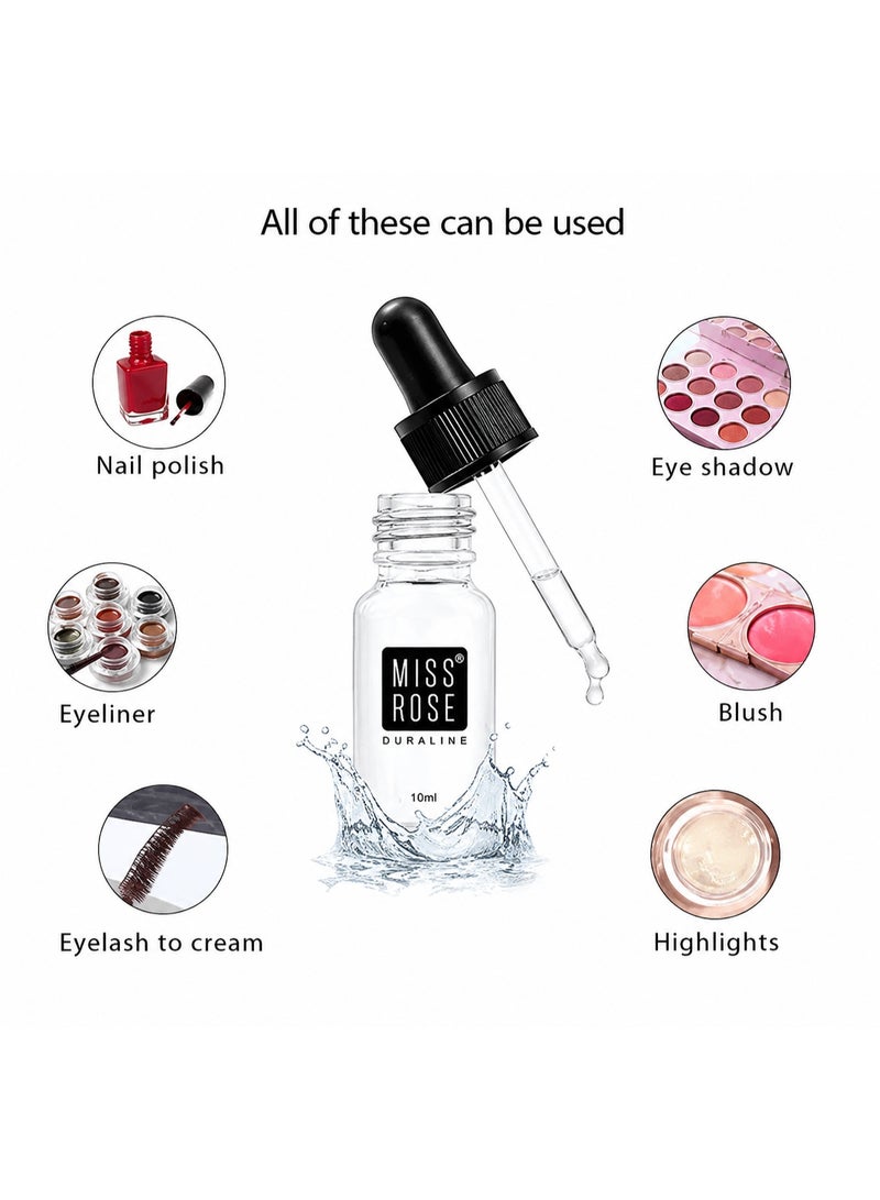 Miss Rose Duraline Makeup Fixer Liquid 10ml | Waterproof Makeup Mixing & Long Lasting Fixing Liquid | Smudge Proof Makeup Enhancer - Image 4