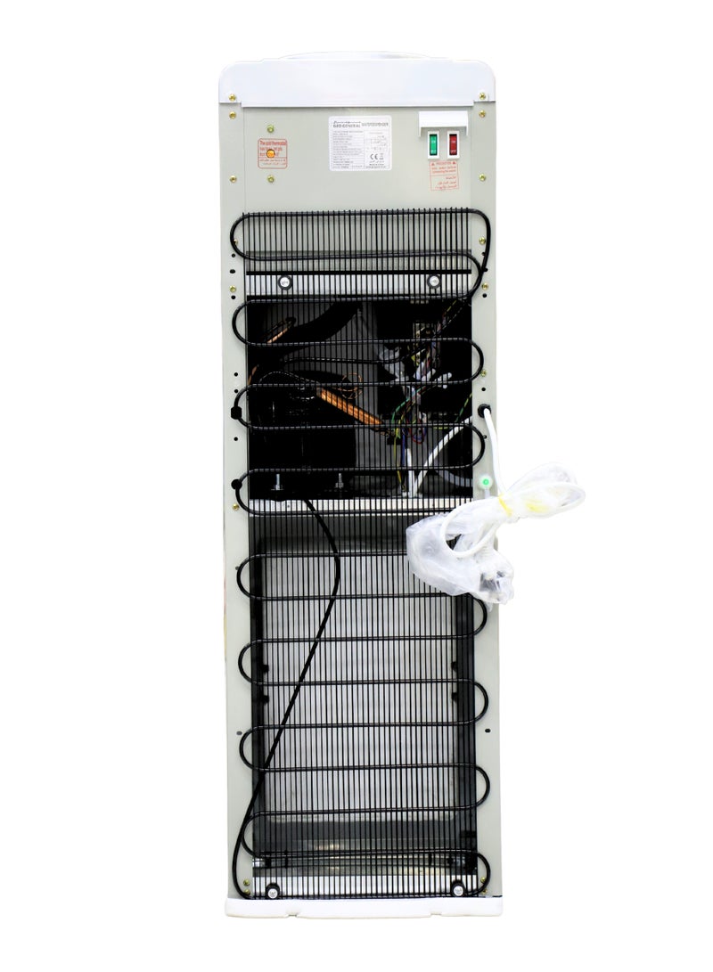 GEO GENERAL GSM-98LB Water Dispenser, 2 Taps, Hot & Cold, 5L/h Hot, 2L/h Cold, 550W Heating, 90W Cooling, 2 Taps with Cabinet, Black and Silver - Image 4