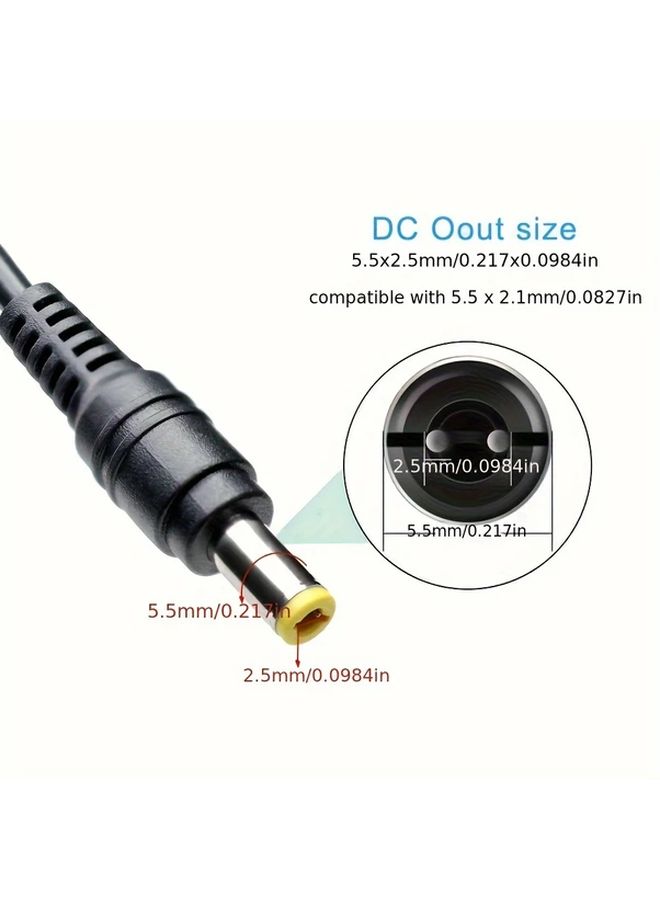 White 5V USB To DC 5 5x2 1mm Power Cable Charging Cord High Power Adapter - Image 3