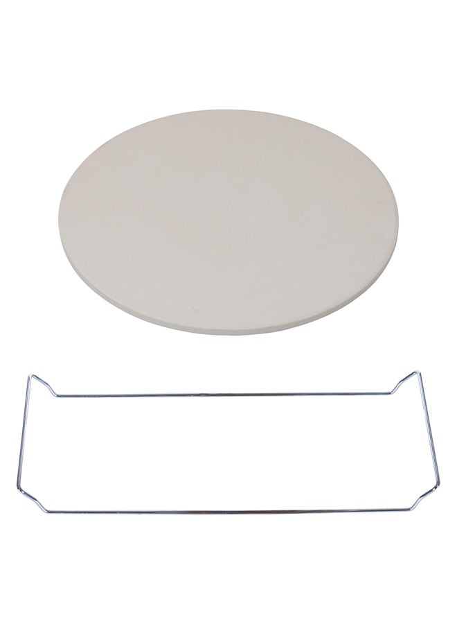 DPT Pizza stone set, White, Size 38 Cm - Image 4