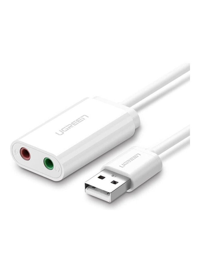 يو جرين محول صوت خارجي بمنفذ USB 2.0