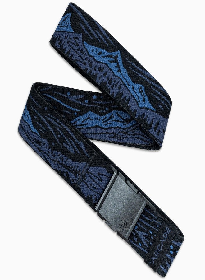 Arcade Belts A2 Out of Range Unisex Adventure Belt: Heavy Duty Stretch, Metal Free Buckle, Out of Range - Navy - Image 1