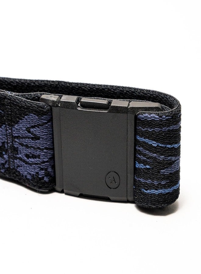 Arcade Belts A2 Out of Range Unisex Adventure Belt: Heavy Duty Stretch, Metal Free Buckle, Out of Range - Navy - Image 3